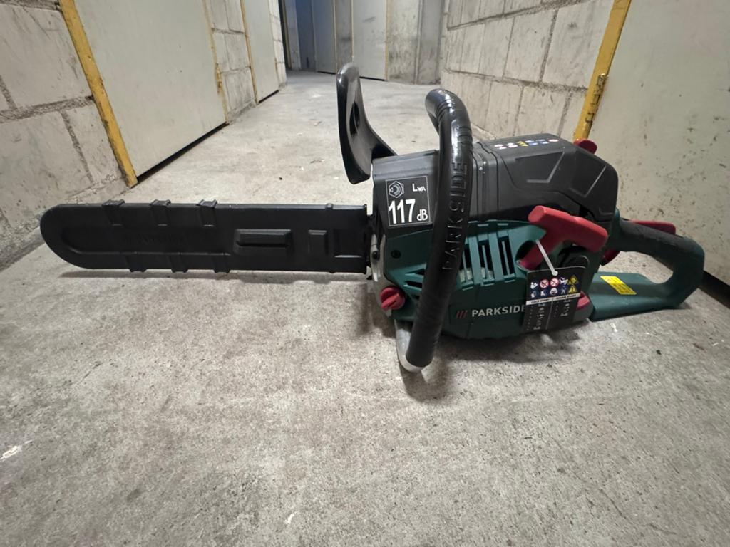 Parkside PBKS 53 A2 Benzine Kettingzaag -, Doe-het-zelf en Verbouw, Gereedschap | Zaagmachines, 70 mm of meer, Kettingzaag, Nieuw