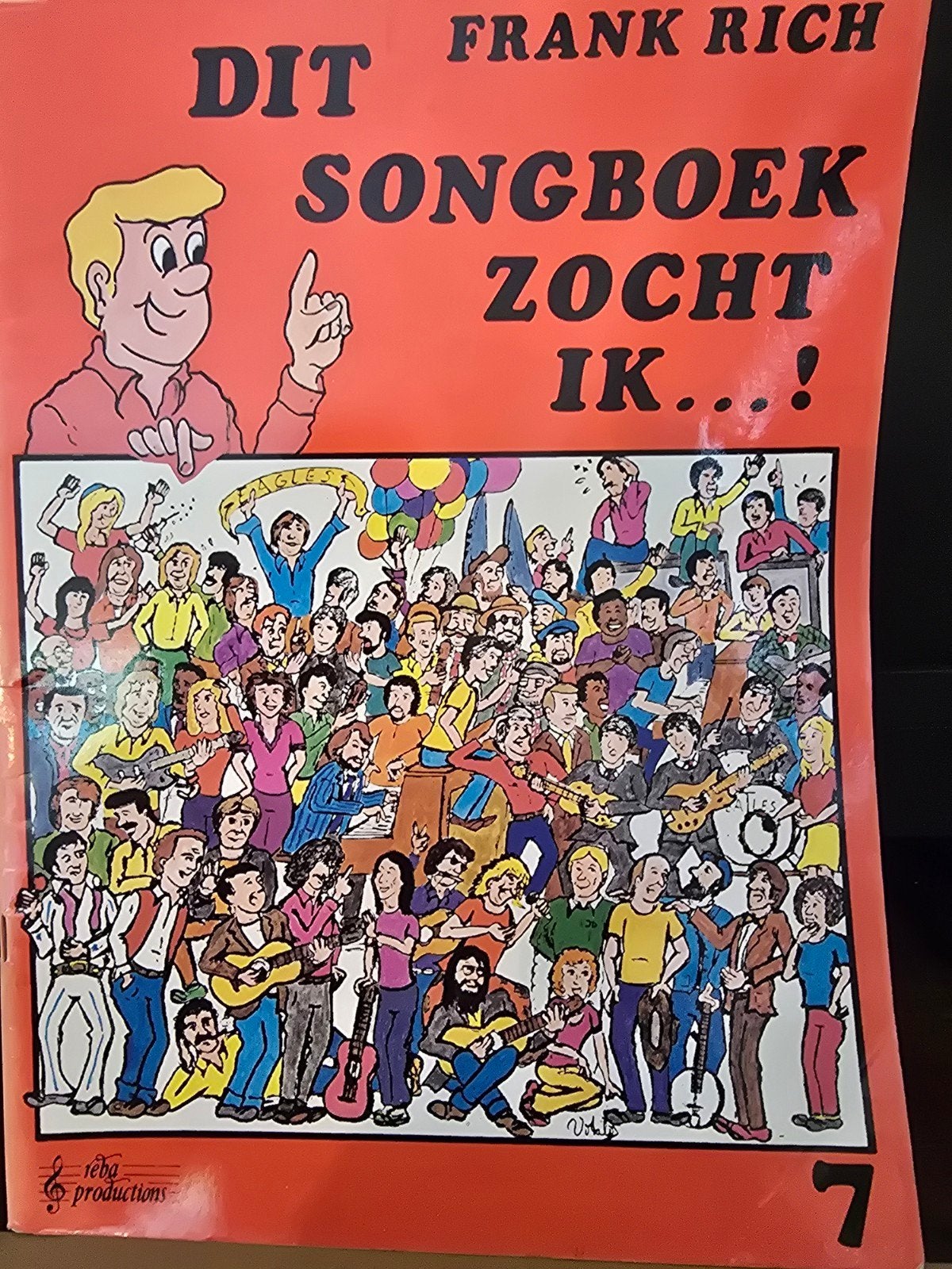Dit Songboek Zocht Ik... Frank Rich - Deel 7, Ophalen of Verzenden, Gebruikt, Populair, Zang
