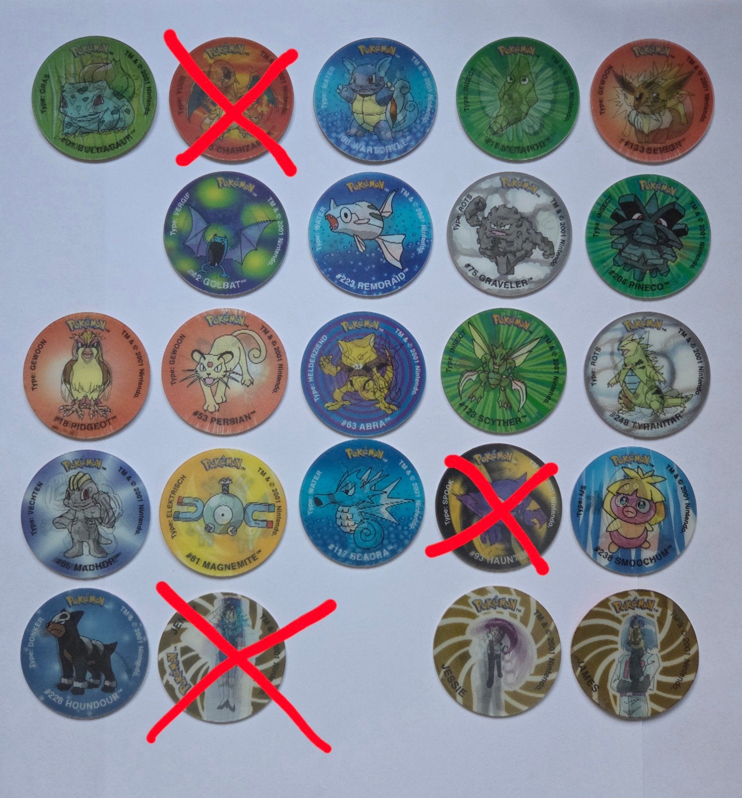 Pokémon Lenticulaire Flippo Set Powerplay (20/25), Verzamelen, Ophalen of Verzenden, Verzameling