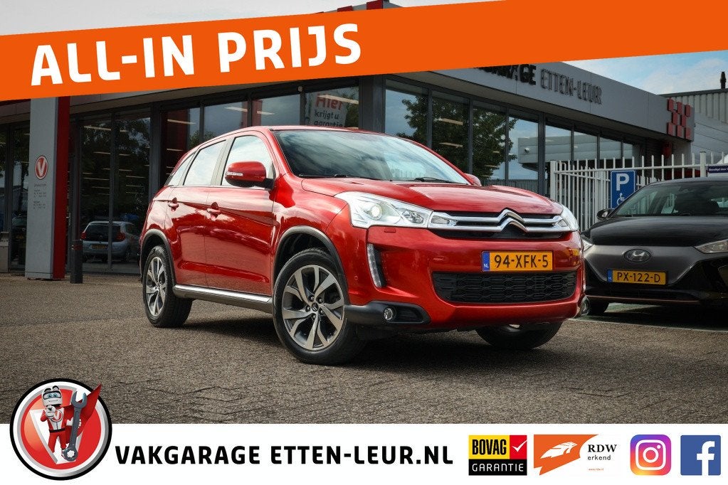 Citroën C4 Aircross 1.6 Exclusive | TREKHAAK | CAMERA | CRU, 1590 cc, Origineel Nederlands, Handgeschakeld, 1100 kg