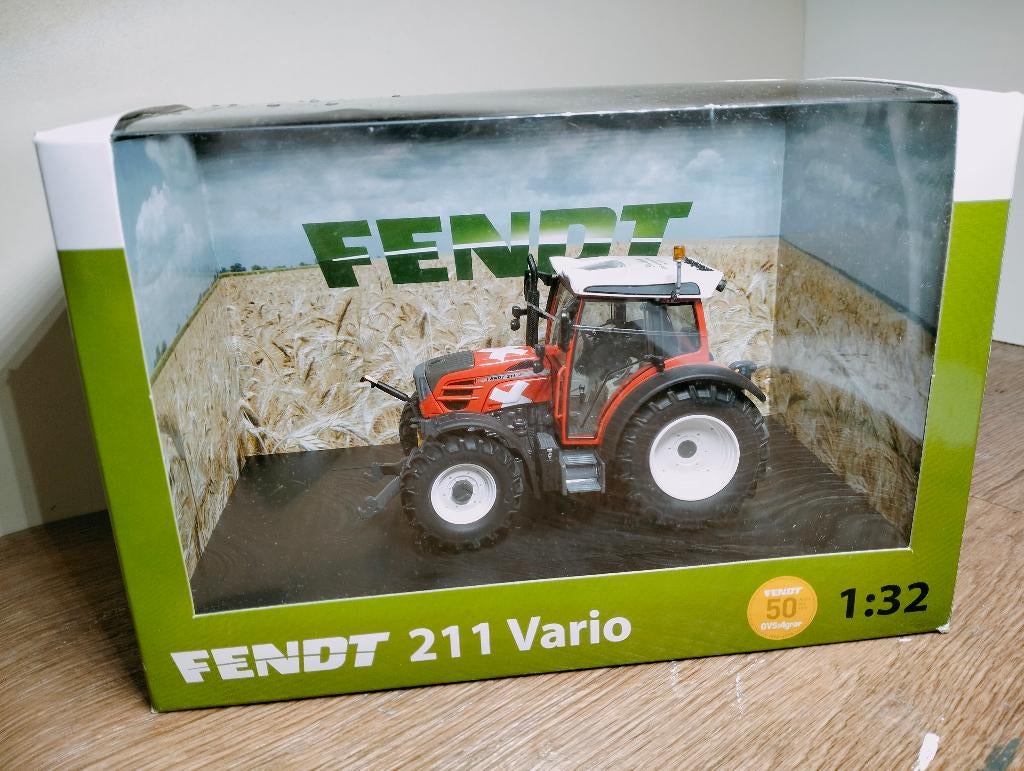 Te koop Schuco Fendt 211 Vario 50 jaar GVS Agrar., Ophalen of Verzenden, Zo goed als nieuw, Tractor of Landbouw, Schuco