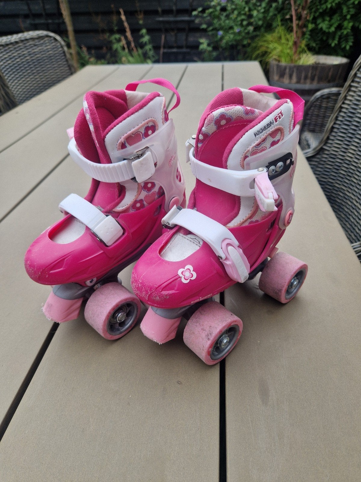 Nijdam rolschaatsen maat 27-30, Kinderen en Baby's, Speelgoed | Buiten | Rolschaatsen, Ophalen, Kinderen, Verstelbaar, Gebruikt