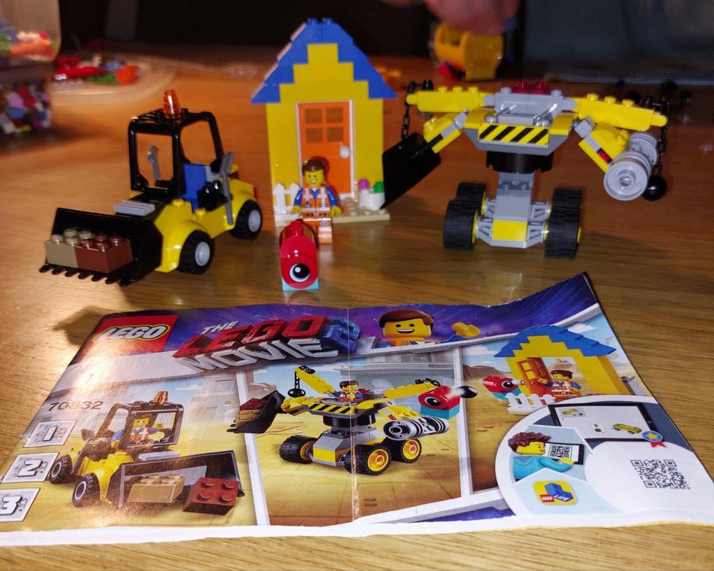 LEGO Movie 2, Emmet's Builder, Set 70832, Ophalen, Compleet, Overige thema's, Lego