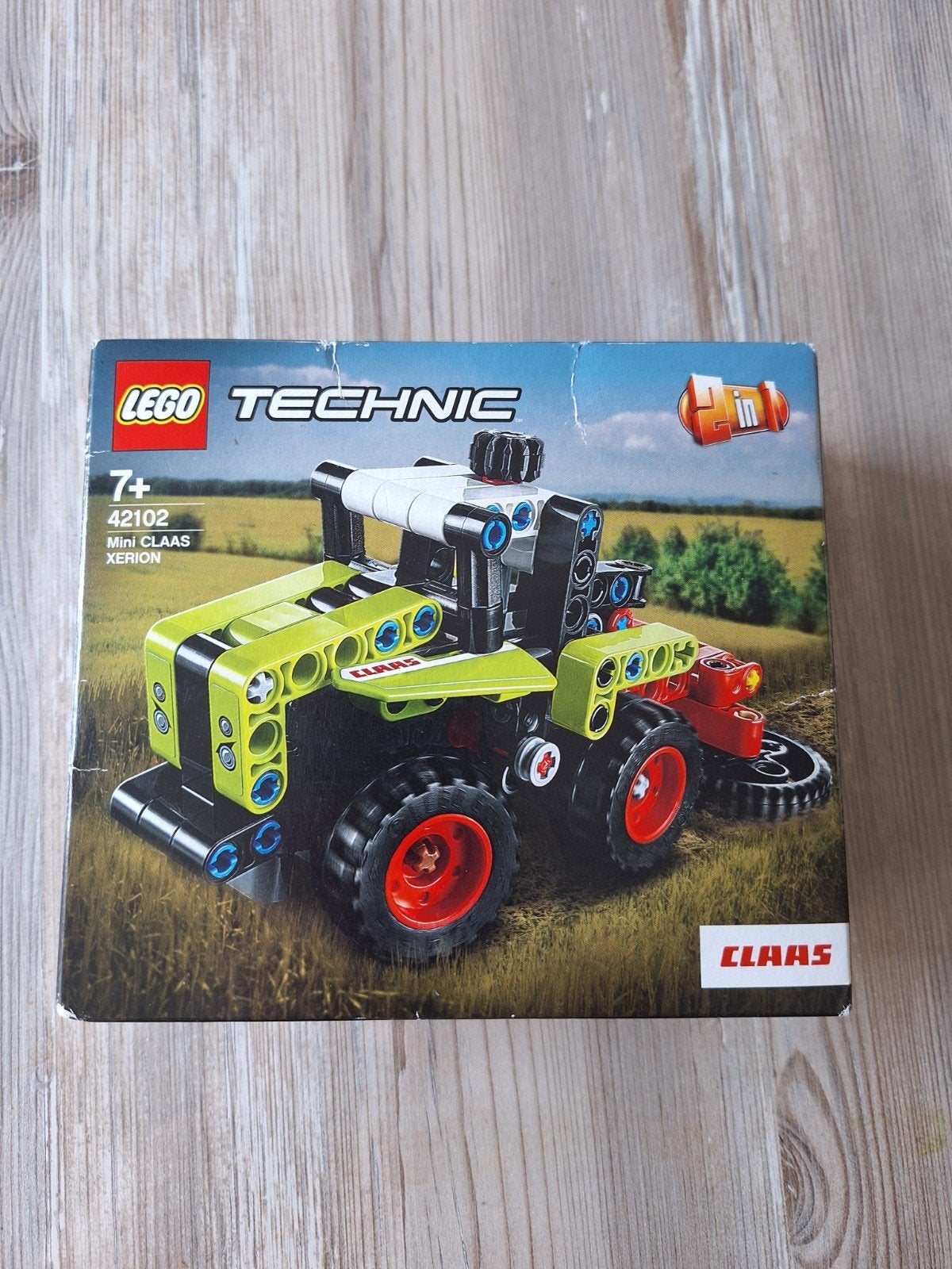 Lego Technic 42102 Mini Claas Xerion, Compleet, Lego, Ophalen of Verzenden, Zo goed als nieuw