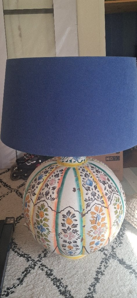 Lamp groot, Huis en Inrichting, Ophalen, Zo goed als nieuw, Metaal, Kunst