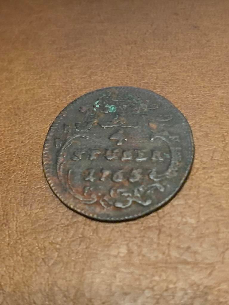 1/4 stuiver Keulen 1765, Ophalen, Duitsland, Losse munt