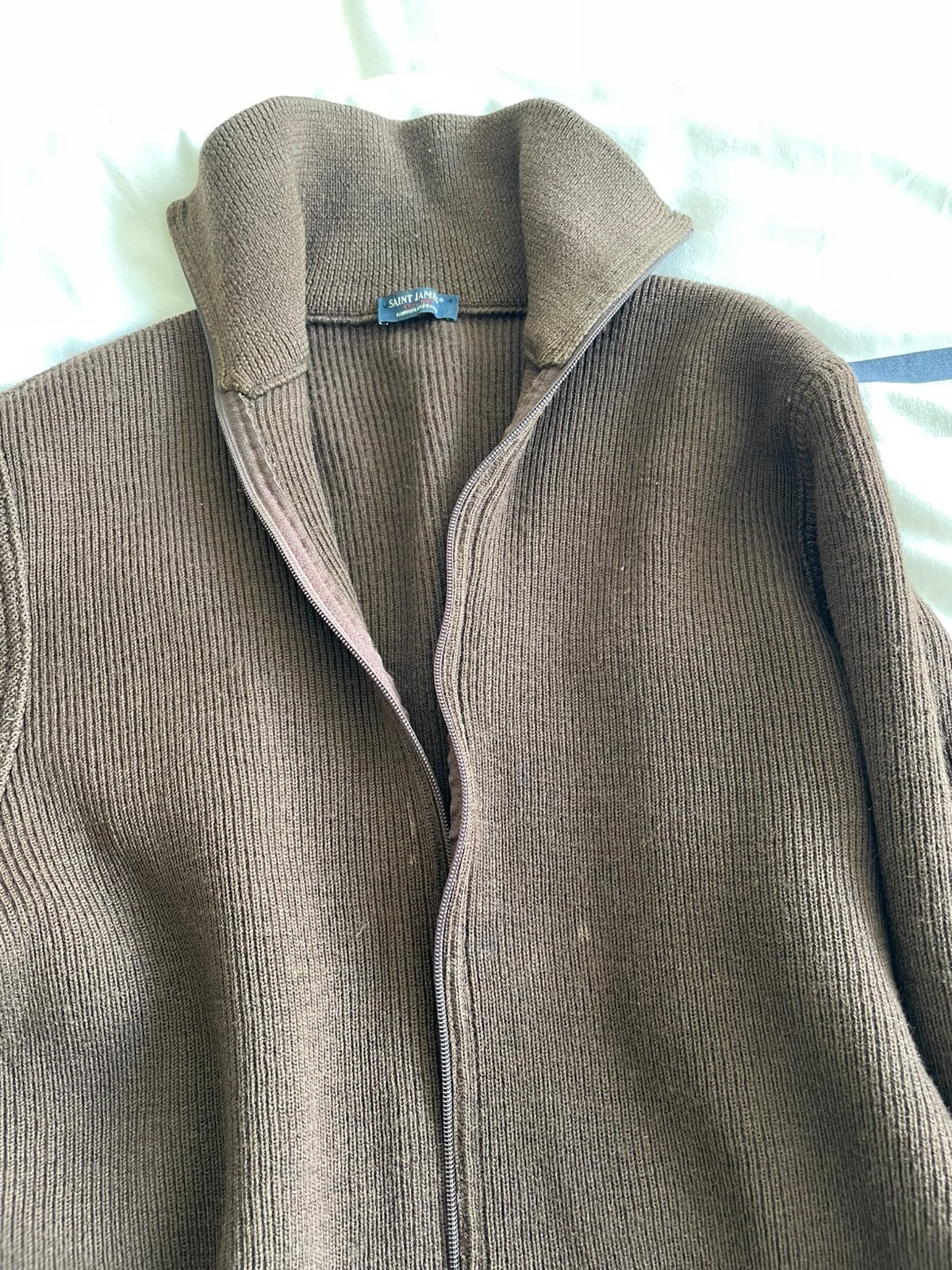 Saint James wollen vest, Kleding | Heren, Ophalen of Verzenden, Gedragen, Maat 48/50 (M), Bruin