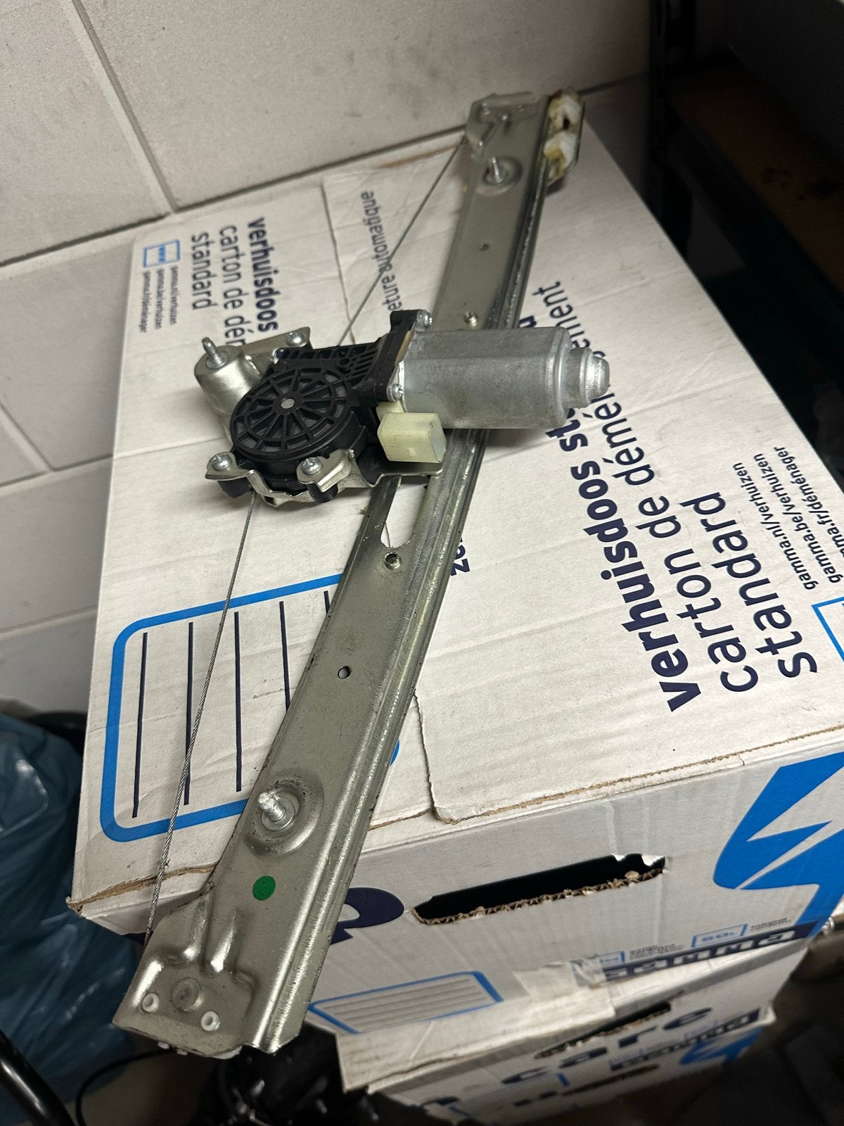BMW E46 Sedan Elektrisch Raam Mechanisme Rechts achter, Auto-onderdelen, Ruiten en Toebehoren, Ophalen of Verzenden, Gebruikt