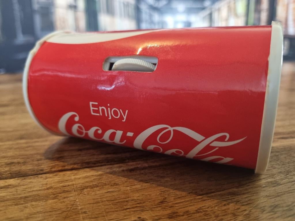 Coca-Cola Blikje Radio - Draagbare Mini radio, Verzamelen, Merken en Reclamevoorwerpen, Gebruikt, Overige typen, Ophalen of Verzenden