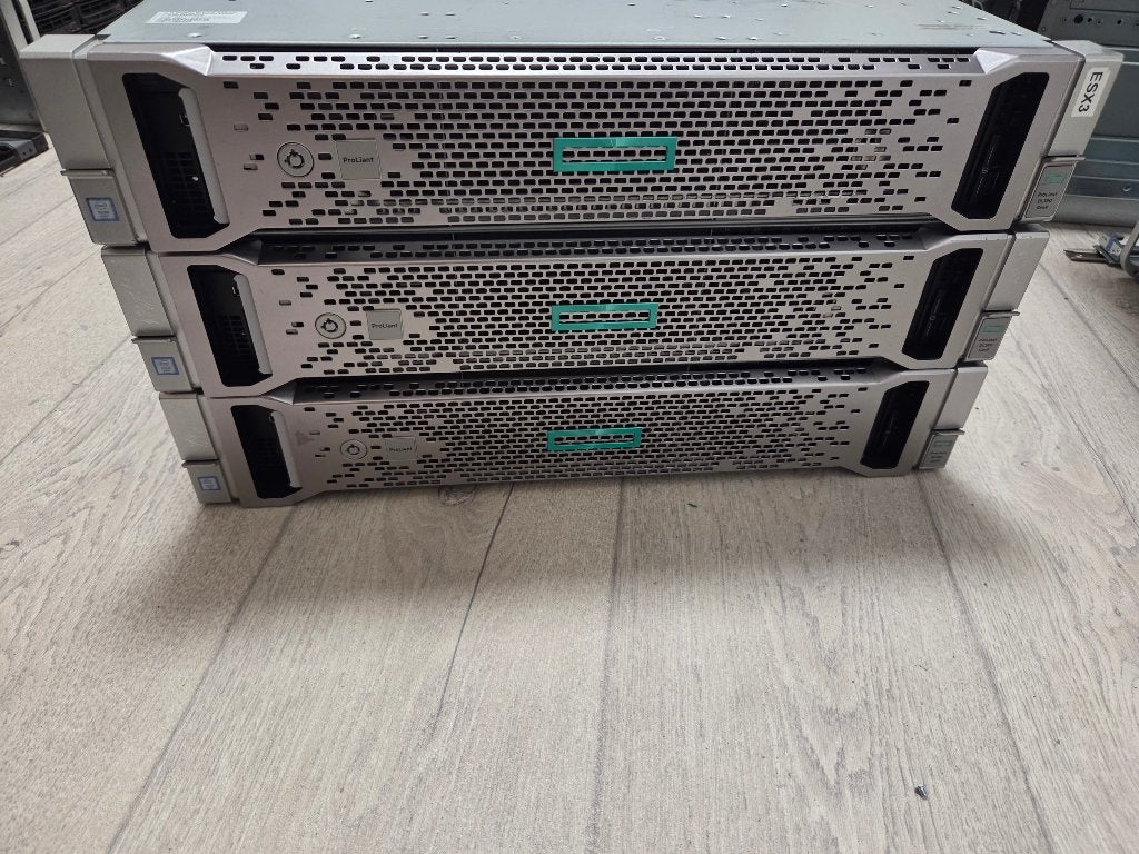 HPE DL380 Gen9's - 2x 2667v4 - 256gb ram - high performance, Computers en Software, Servers, Ophalen, Gebruikt, -, -