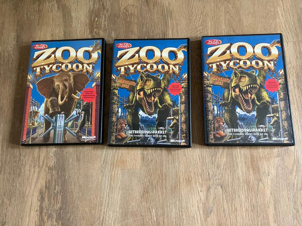3 Pc spellen Zoo Tycoon., Spelcomputers en Games, 1 speler, Ophalen of Verzenden, Zo goed als nieuw, Vanaf 3 jaar