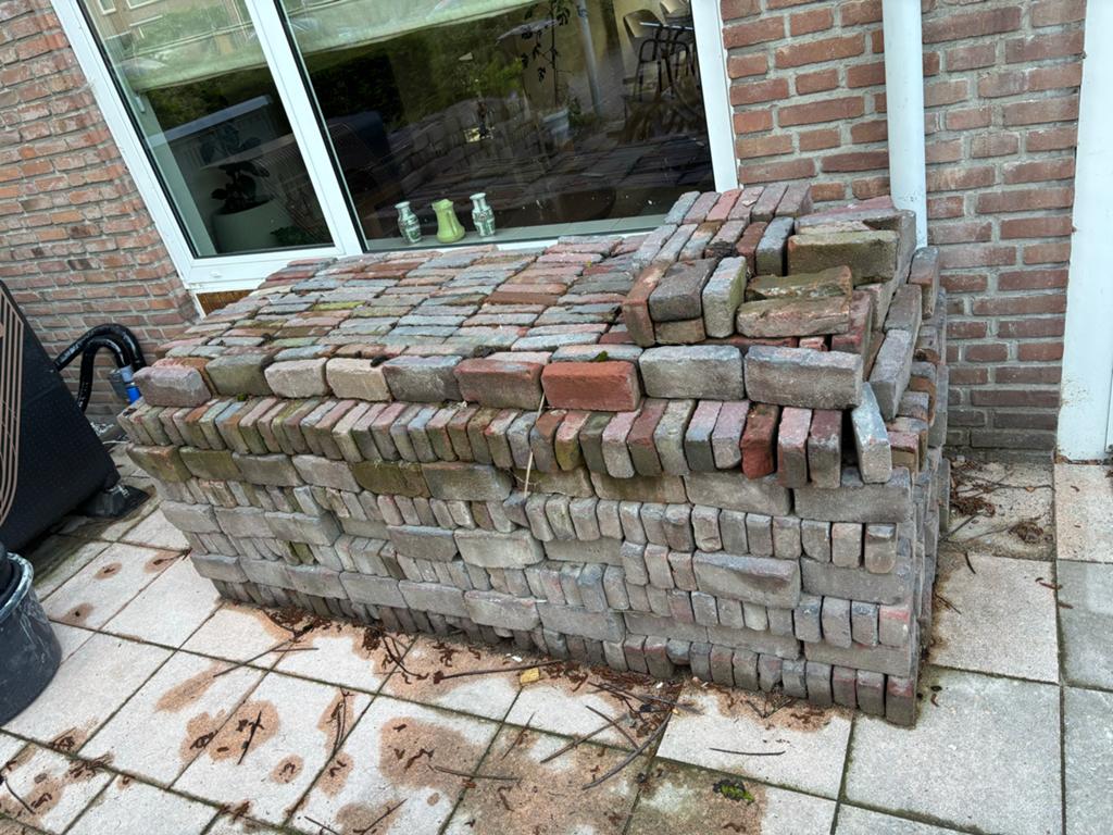 Waaltjes en keper stukken - diverse maten - Den Bosch, Tuin en Terras, Ophalen, Overige materialen, Gebruikt, Klinkers