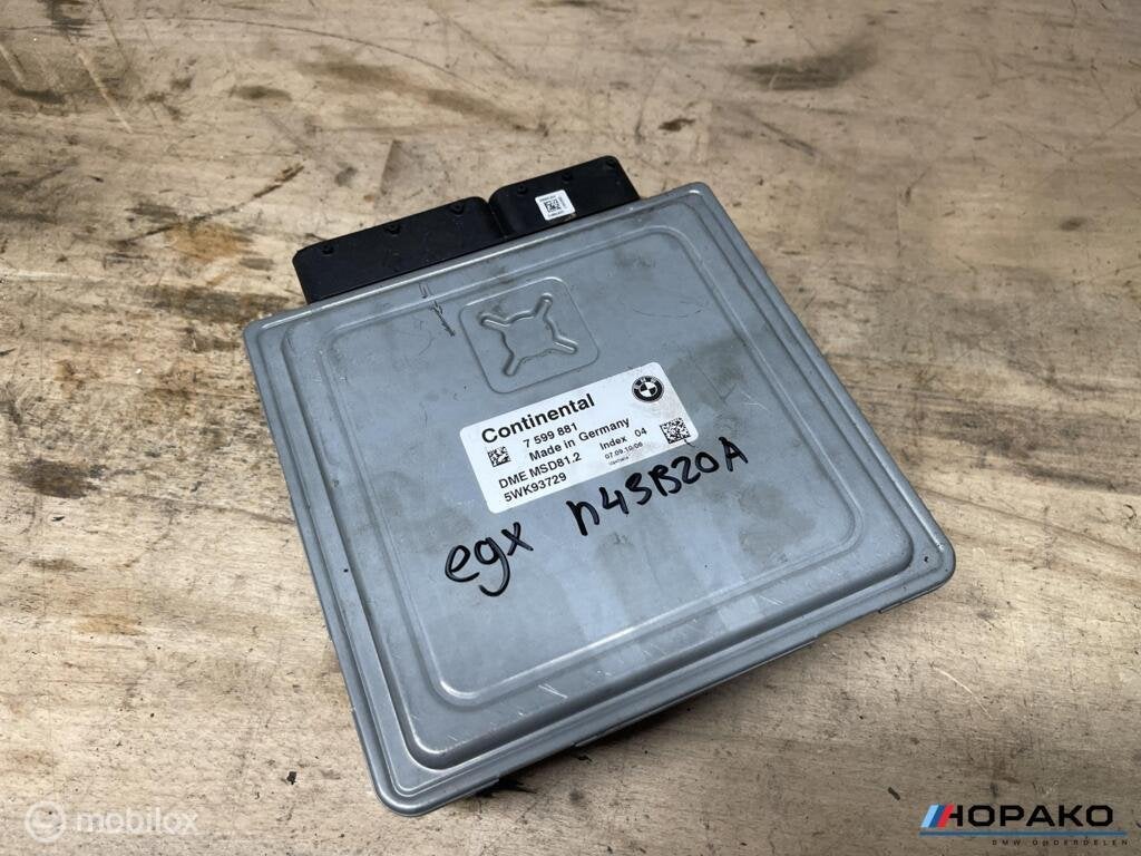ECU / Motorcomputer BMW 3 serie e9x 7599881 | MSD81.2, Gebruikt, Einsteinlaan 5, rijswijk, Bmw, Ophalen of Verzenden