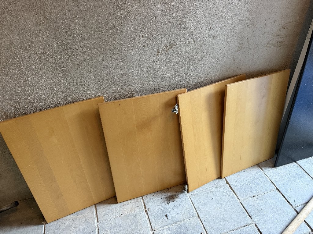 PAX deuren (50x70) - 4 stuks, Ophalen, Scandinavisch, 50 tot 100 cm, Zo goed als nieuw