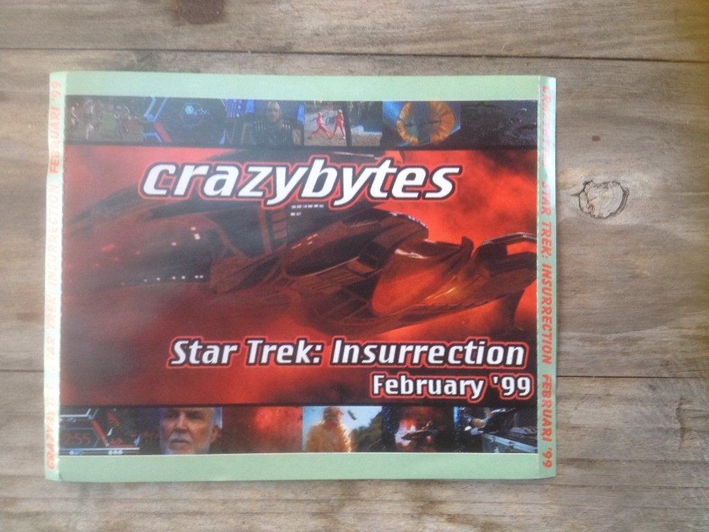 CRAZYBYTES forces of nature may 99 star trek insurretion, Ophalen of Verzenden, Zo goed als nieuw, Boxset