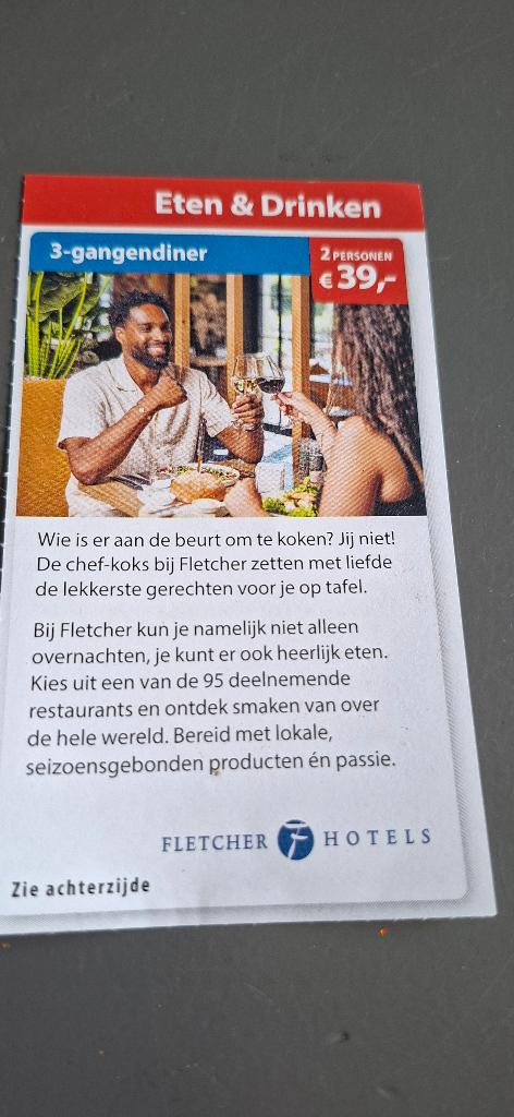 Kortingsbon, Tickets en Kaartjes, Twee personen, Kortingsbon, Overige typen