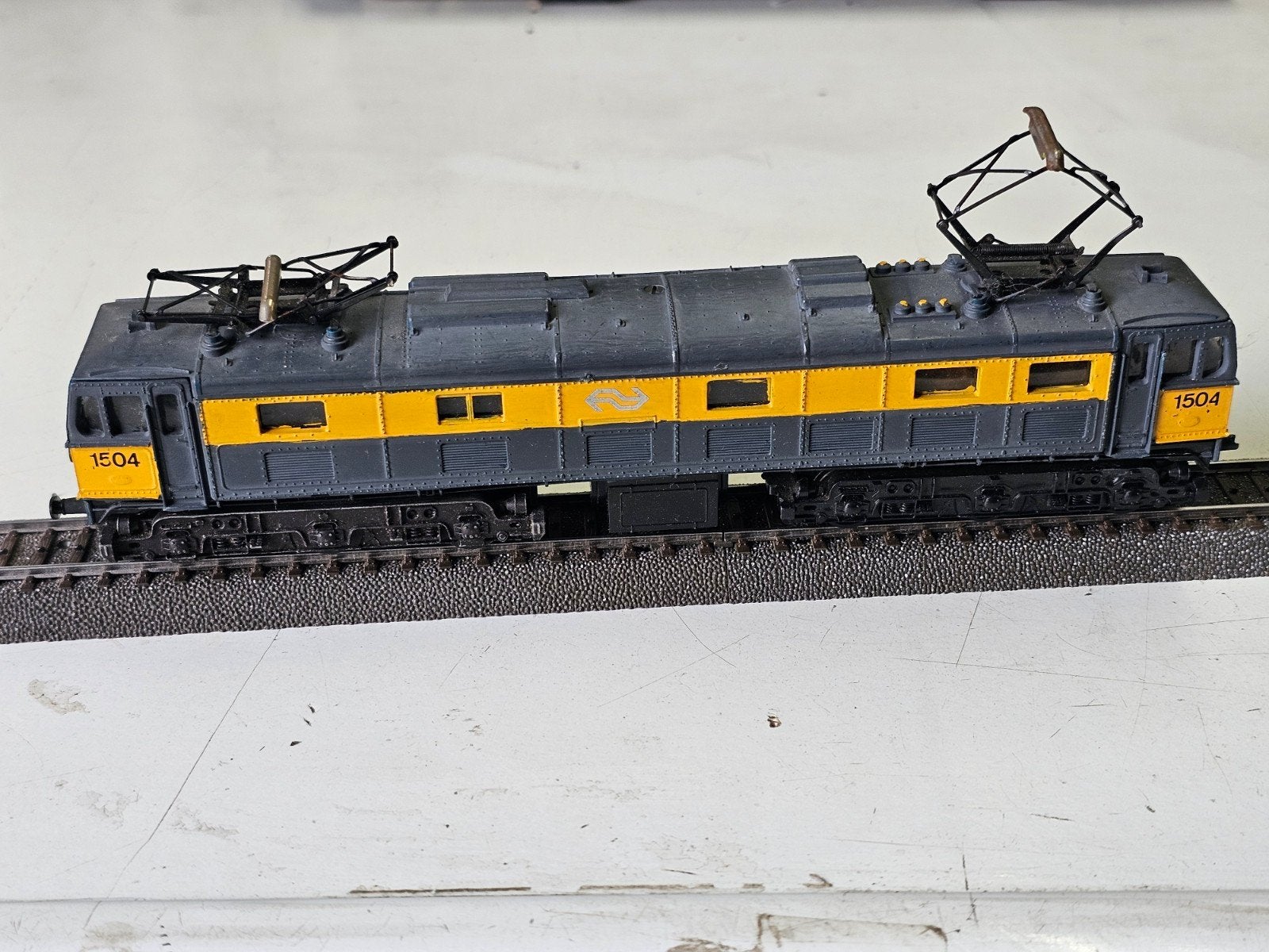 Modeltrein HO NS 1504 Triang, Overige merken, Gebruikt, Ophalen of Verzenden, NS