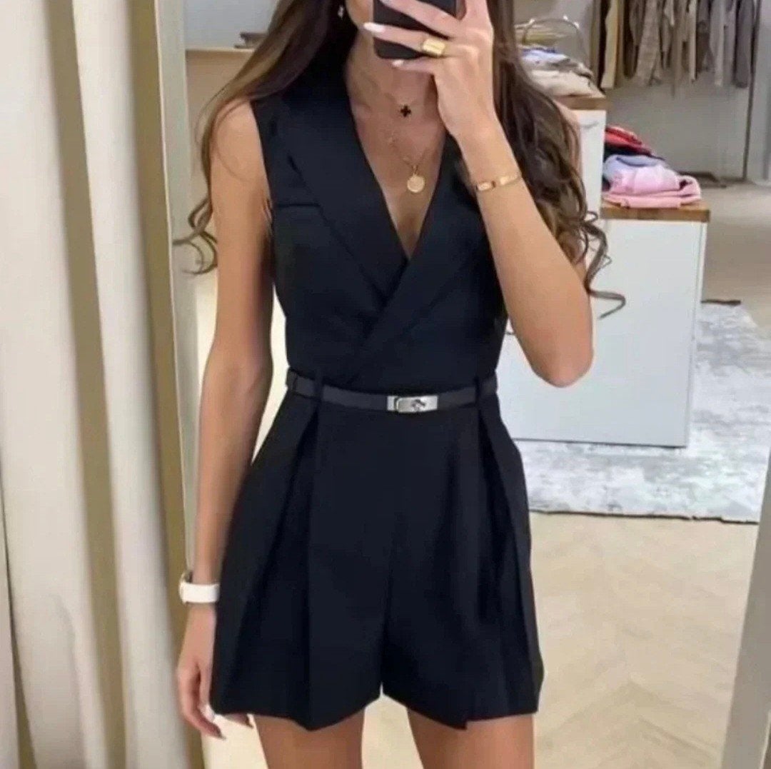 Jumpsuit nieuw!, Ophalen of Verzenden, Nieuw, Maat 38/40 (M), Zwart
