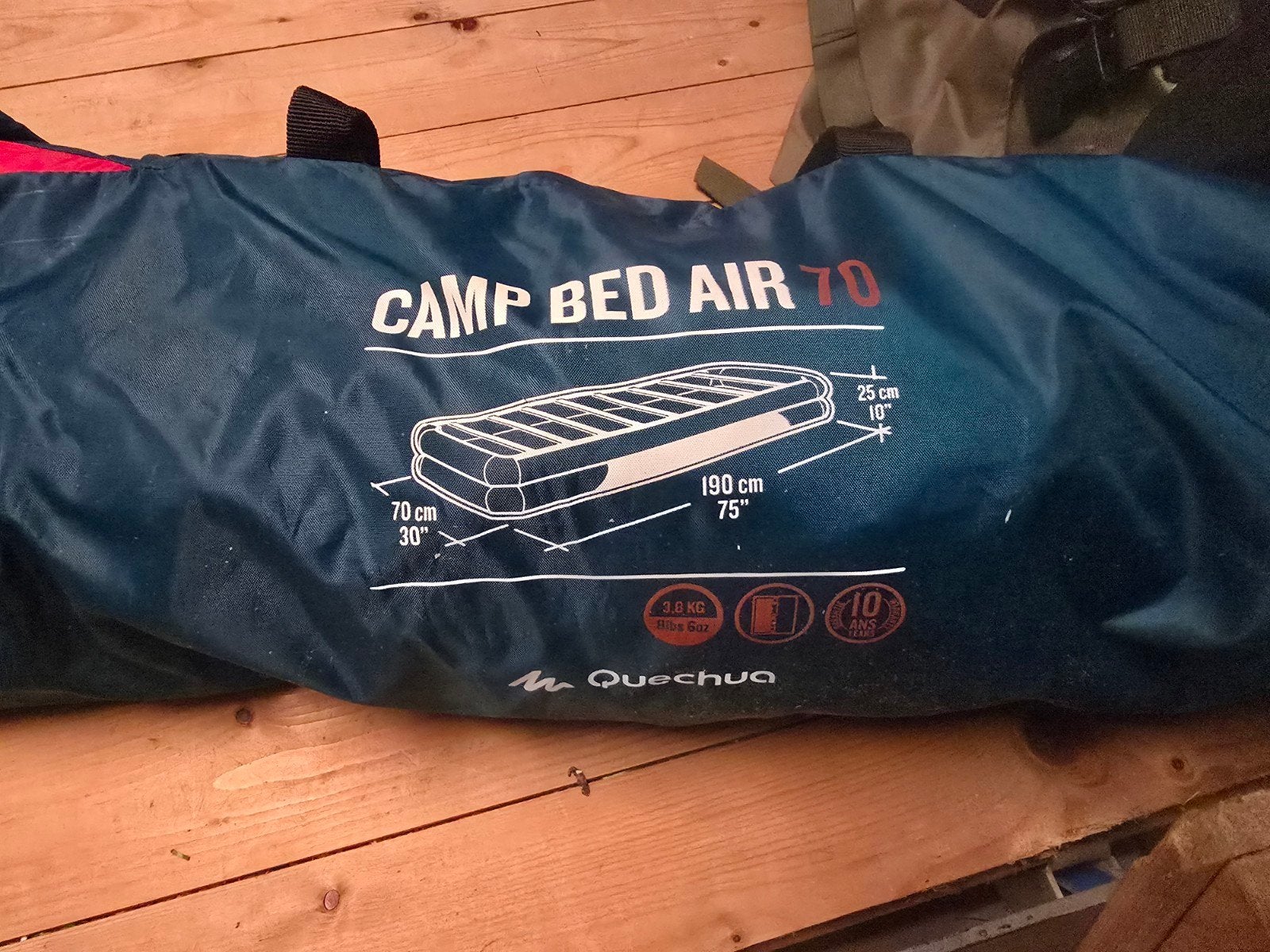 Quechua Camp Bed Air 70 Luchtbed - 1 Persoon, Ophalen