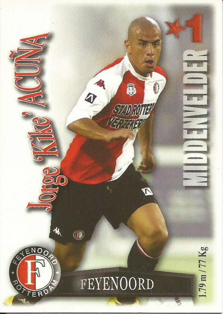 2003-2004 cards All Starts Feyenoord 13x, Ophalen of Verzenden, Zo goed als nieuw, Feyenoord, Poster, Plaatje of Sticker