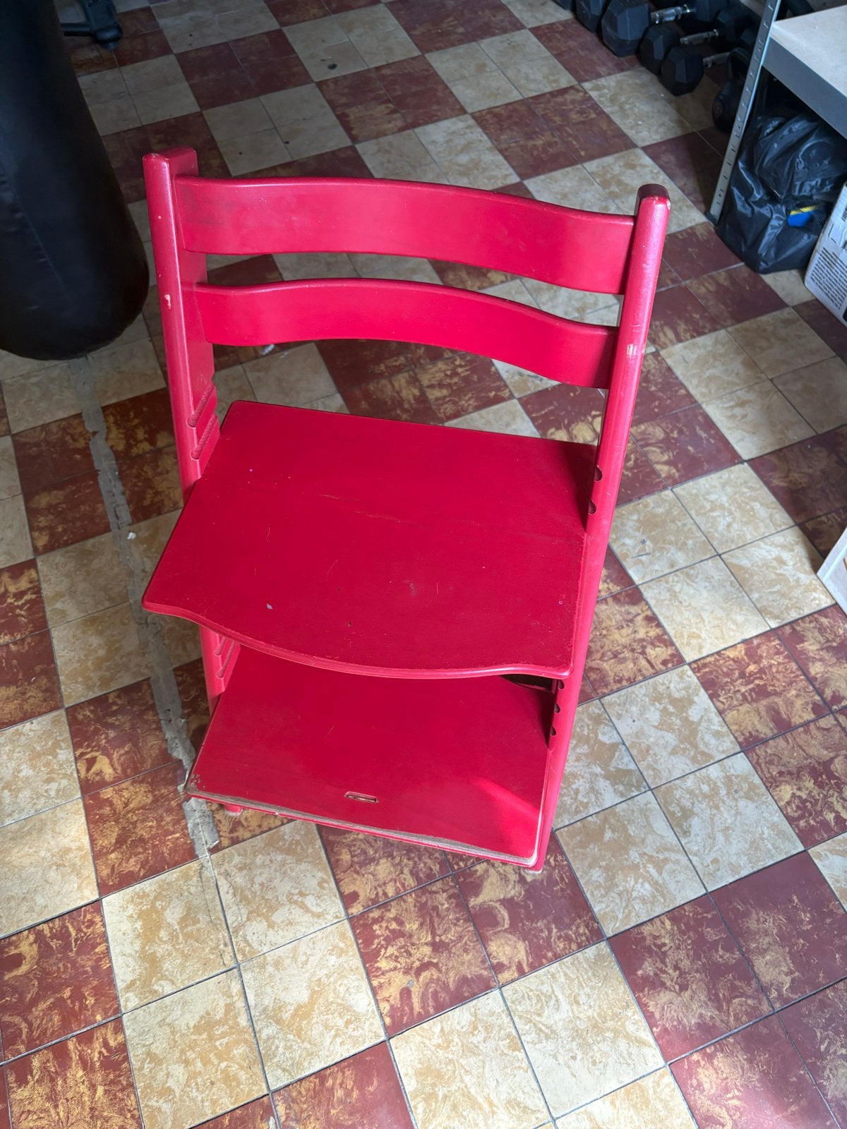 Tripp trapp stoel, Kinderen en Baby's, Kinderstoelen, Ophalen, Gebruikt, Meegroeistoel