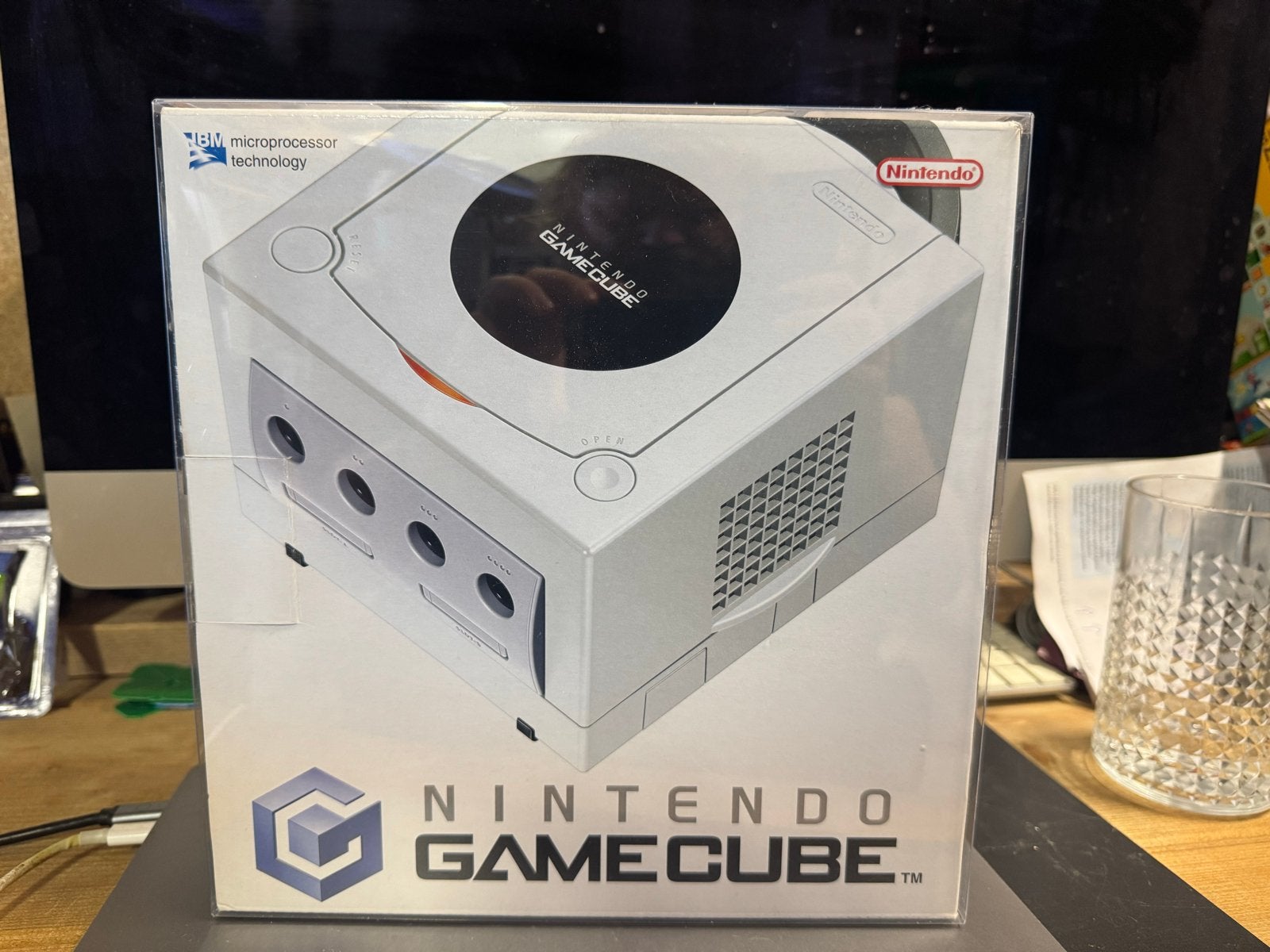 Nintendo GameCube Platinum PAL DOL-001 CIB - Origineel, Spelcomputers en Games, Spelcomputers | Nintendo GameCube, Gebruikt, Zilver
