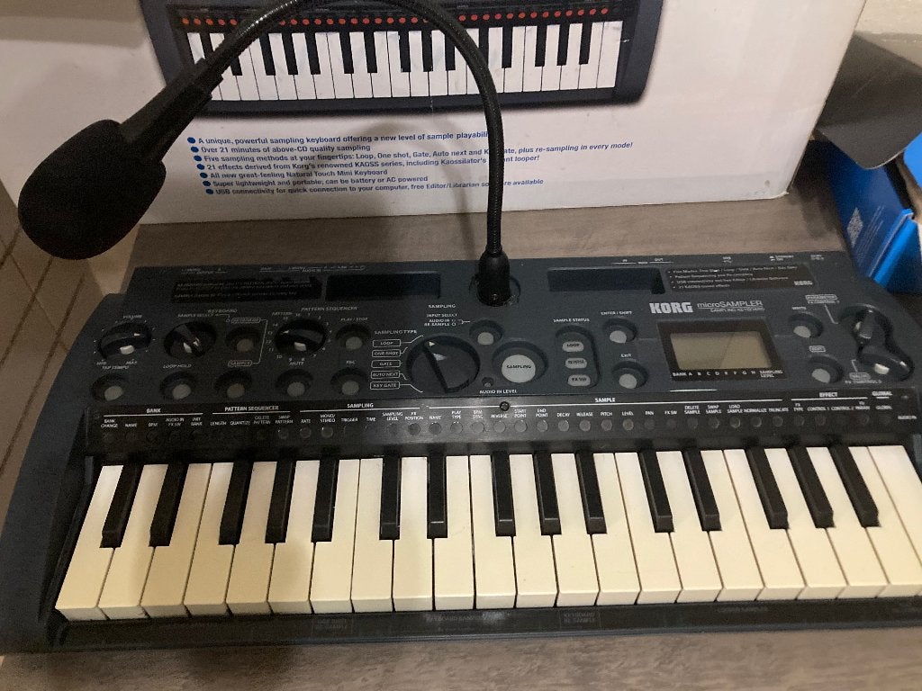 Korg micro sampler, Muziek en Instrumenten, Ophalen of Verzenden, Zo goed als nieuw
