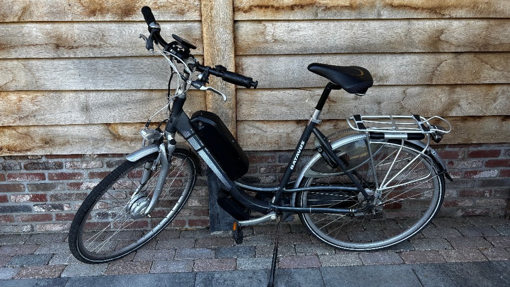 Elektrische fiets Batavus Marcato e-go, Ophalen, Gebruikt, 50 km per accu of meer, Batavus