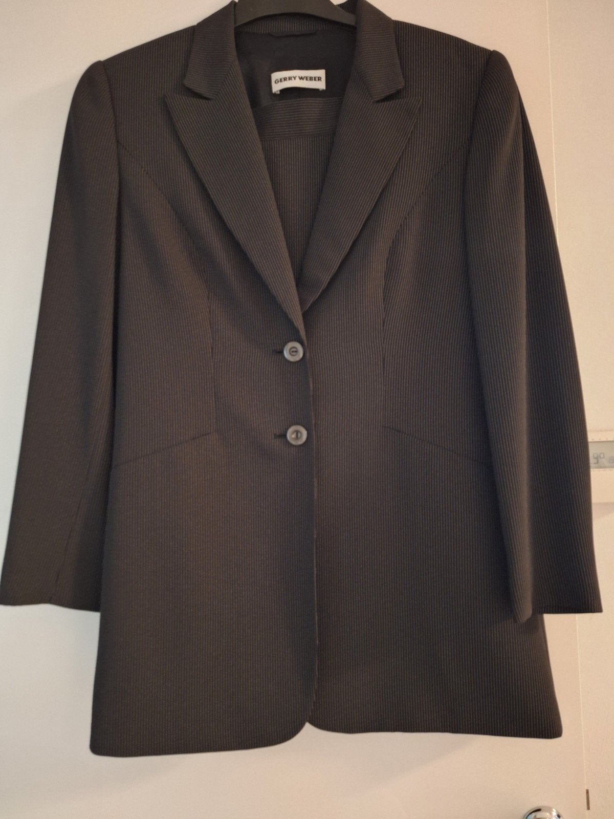Mantelpakje, Maat 38/40 (M), Kostuum of Pak, Zwart, Nieuw