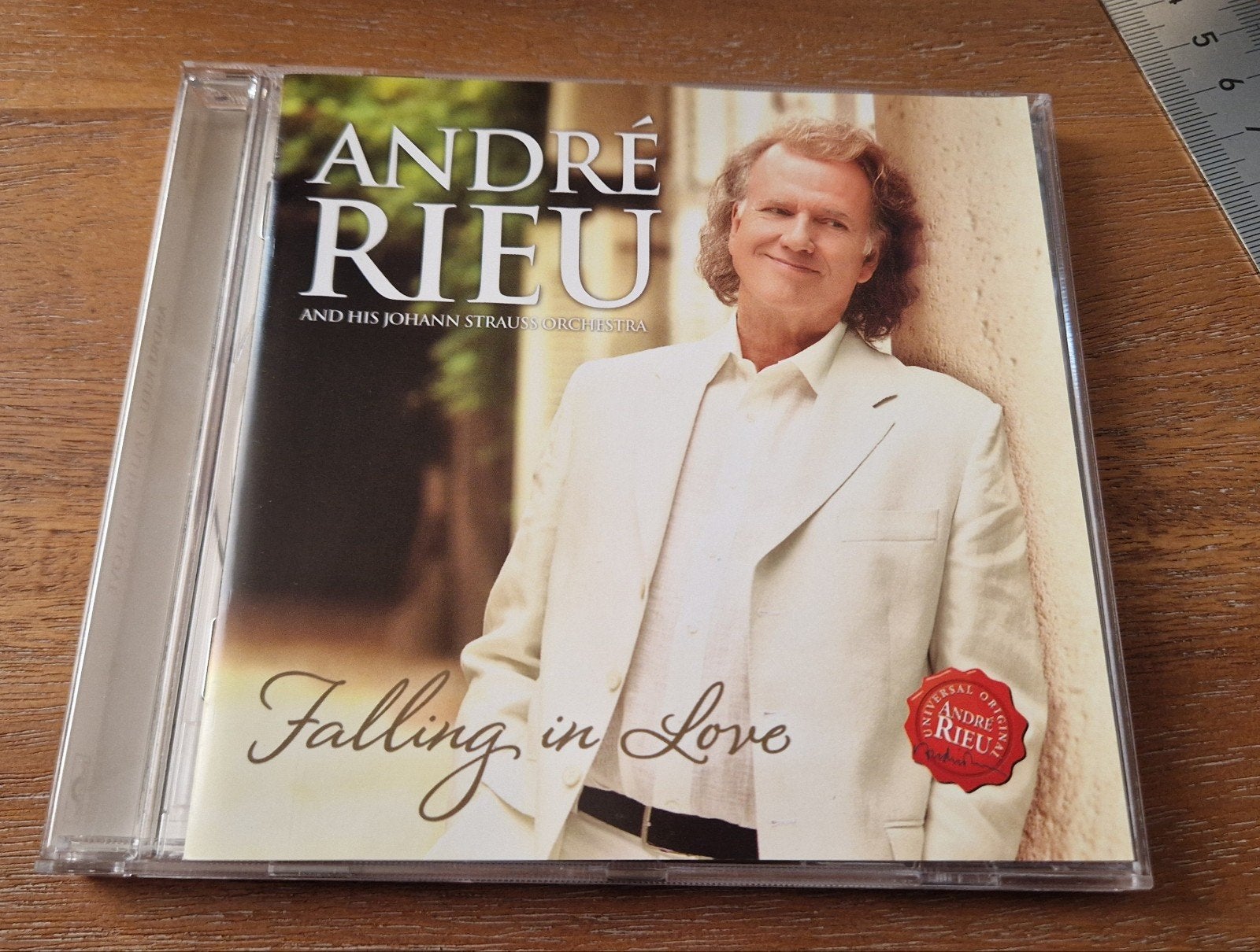 André Rieu - Falling in Love CD, Ophalen of Verzenden, Modernisme tot heden, Zo goed als nieuw, Orkest of Ballet