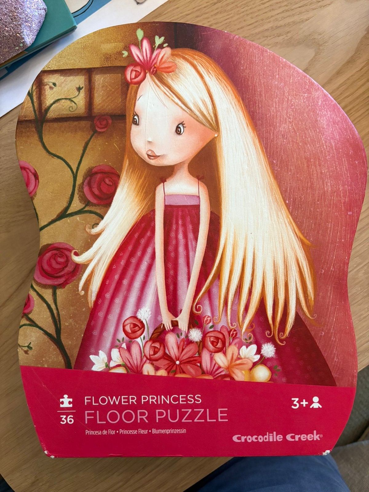 Flower Princess puzzel 3+ jaar, Ophalen, 10 tot 50 stukjes, Gebruikt, 2 tot 4 jaar