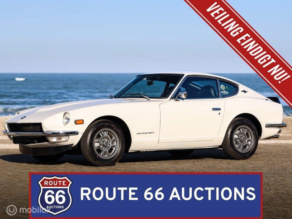 Datsun 240Z | 1970 | Route 66 Auctions, Auto's, Overige merken, Overige carrosserieën, Zwart, Bedrijf