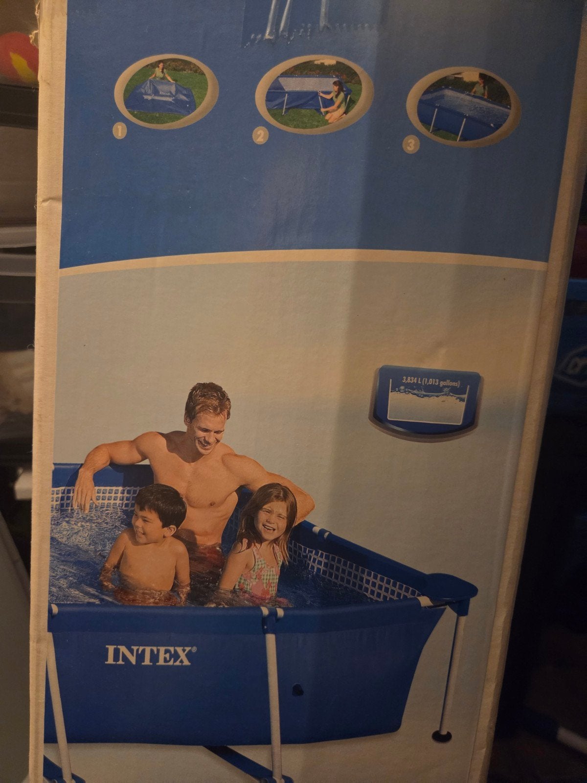 Intex Zwembad 200x300x75cm Compleet met Accessoires, Ophalen