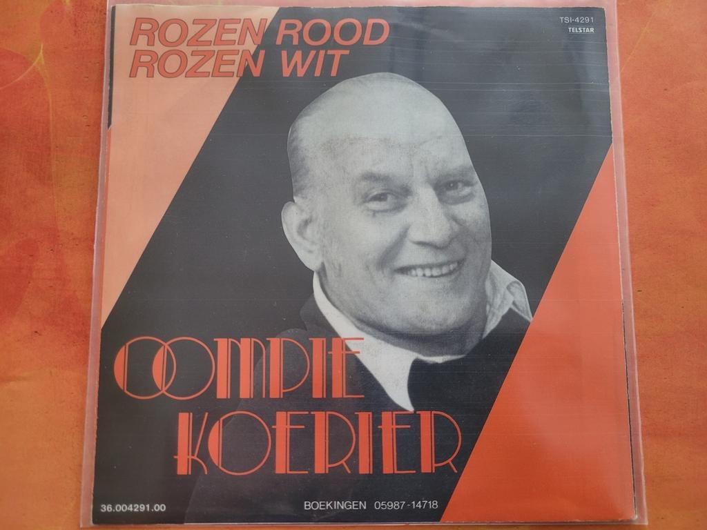 Oompie Koerier - De legionair- Rozen rood,  Rozen wit, Ophalen, Zo goed als nieuw, Overige formaten, Levenslied of Smartlap