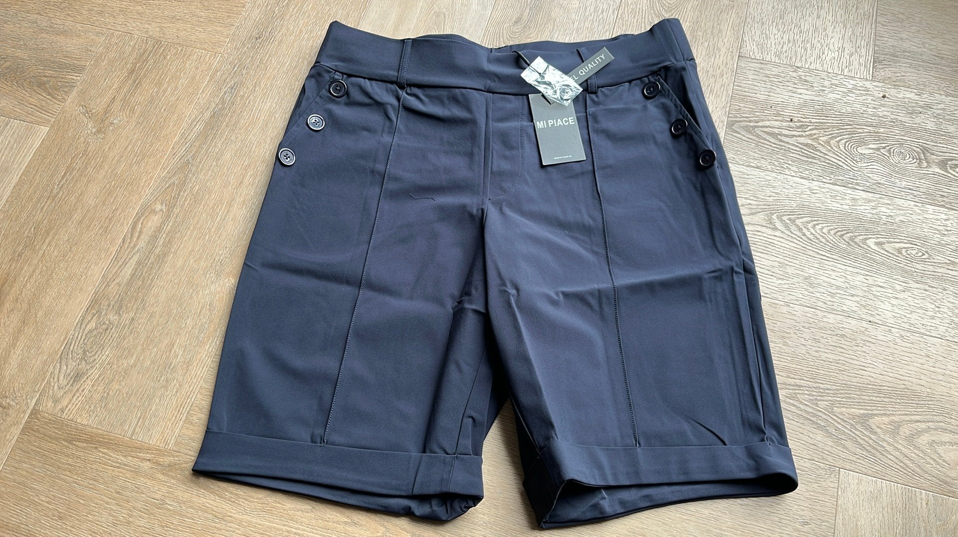 Dames korte broek maat XXL Mi Piace, Kleding | Dames, Kort, Blauw, Maat 46/48 (XL) of groter, Nieuw