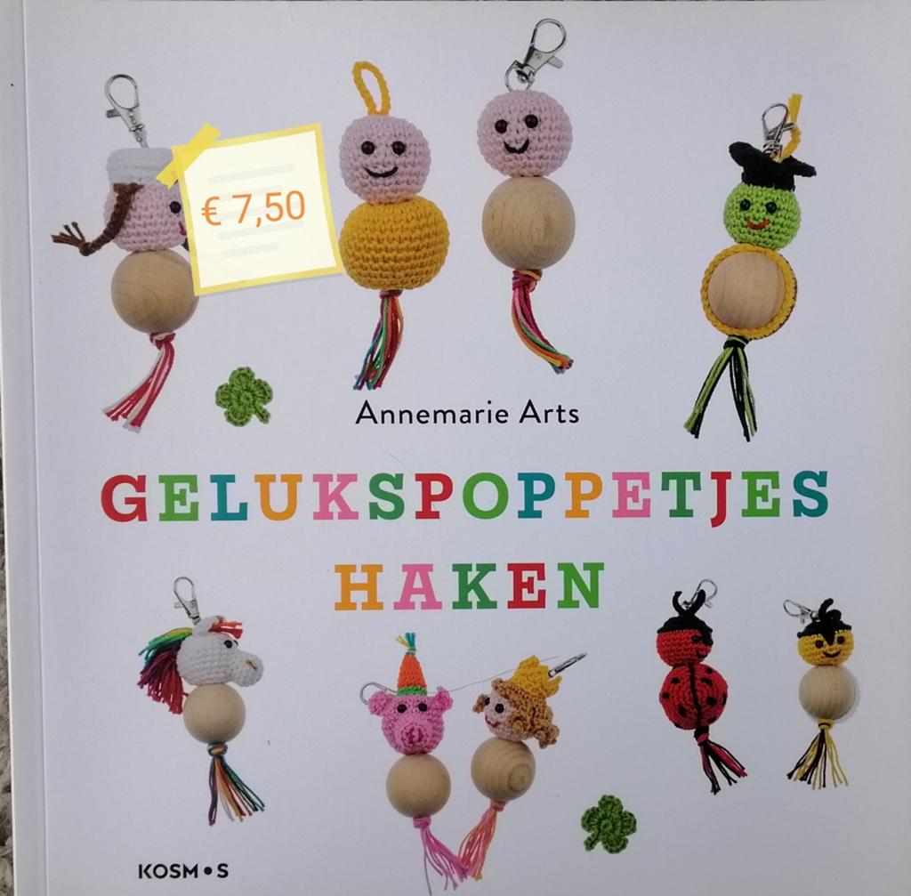 Annemarie Arts - Gelukspoppetjes haken, Boeken, Breien en Haken, Ophalen of Verzenden, Zo goed als nieuw, Annemarie Arts
