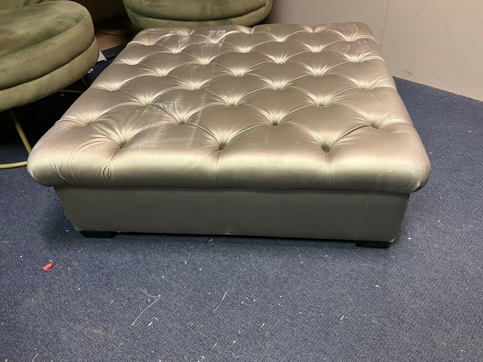 Stijlvolle Poef - Comfortabel en Decoratief, Gebruikt, Vierkant, Minder dan 50 cm, Ophalen of Verzenden