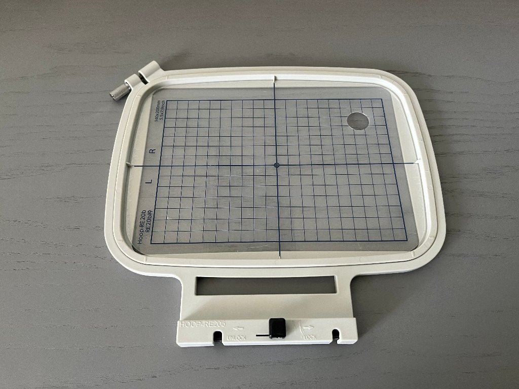 Janome Borduurring RE20b, Ophalen, Gebruikt, Machineborduren, Onderdeel of Toebehoren