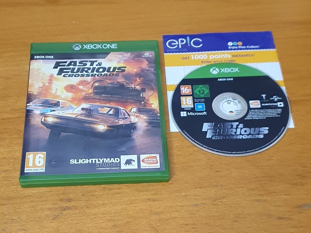 XBOX ONE | Fast And Furious Crossroads | Fast & Furious, Gebruikt, 1 speler, Racen en Vliegen, Ophalen of Verzenden