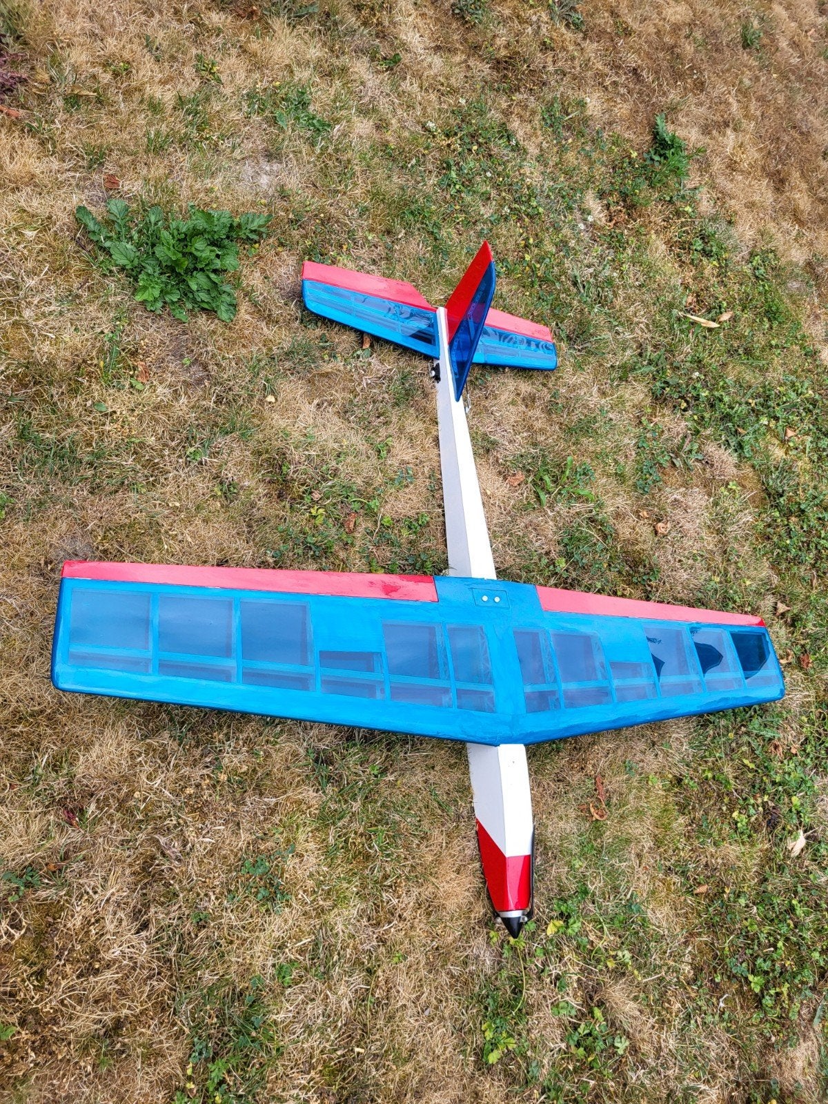 Modelvliegtuig eigenbouw, 132cm spanwijdte, met verlichting, Ophalen, Gebruikt, Vliegtuig, Overige merken