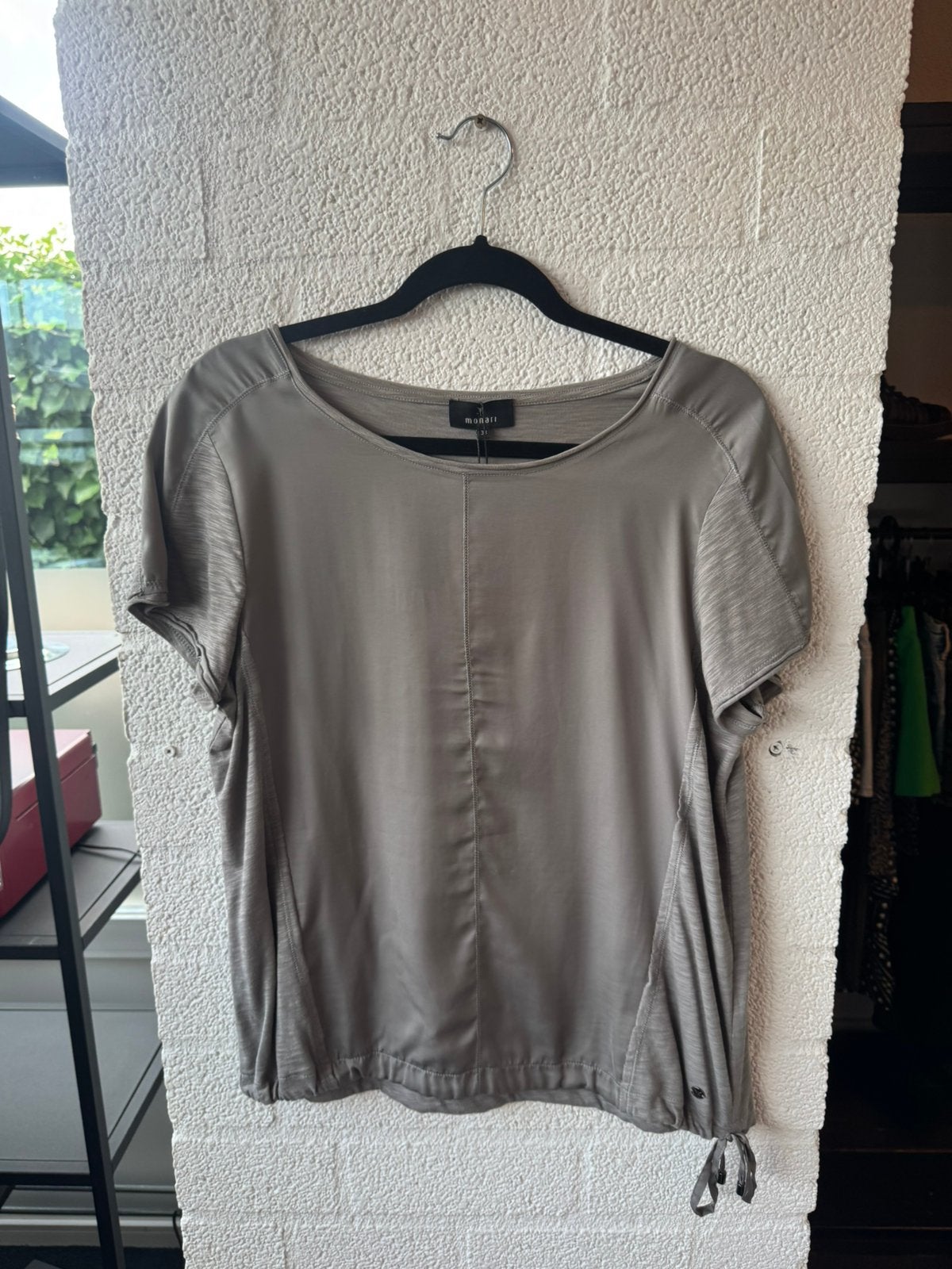 Monari shirt maat 38 / M, Kleding | Dames, Ophalen of Verzenden, Zo goed als nieuw, Maat 38/40 (M), Korte mouw