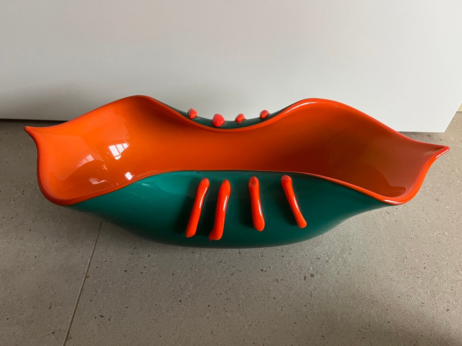 Italiaans glazen designer object, Ophalen of Verzenden