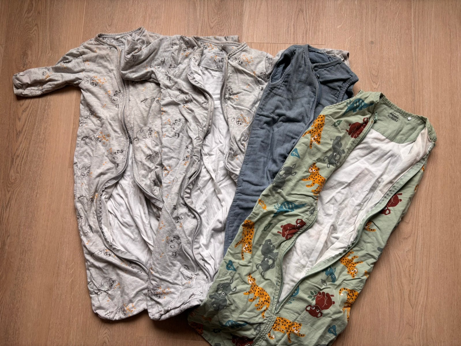 4x slaapzak maat 80-92, Kinderen en Baby's, Ophalen of Verzenden, Gebruikt, Slaapzak, Prénatal