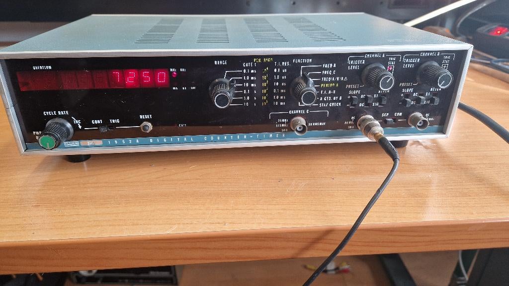 Unieke Frequency counter/timer 515 MHz, Doe-het-zelf en Verbouw, Meetapparatuur, Ophalen of Verzenden, Gebruikt, Overige meters