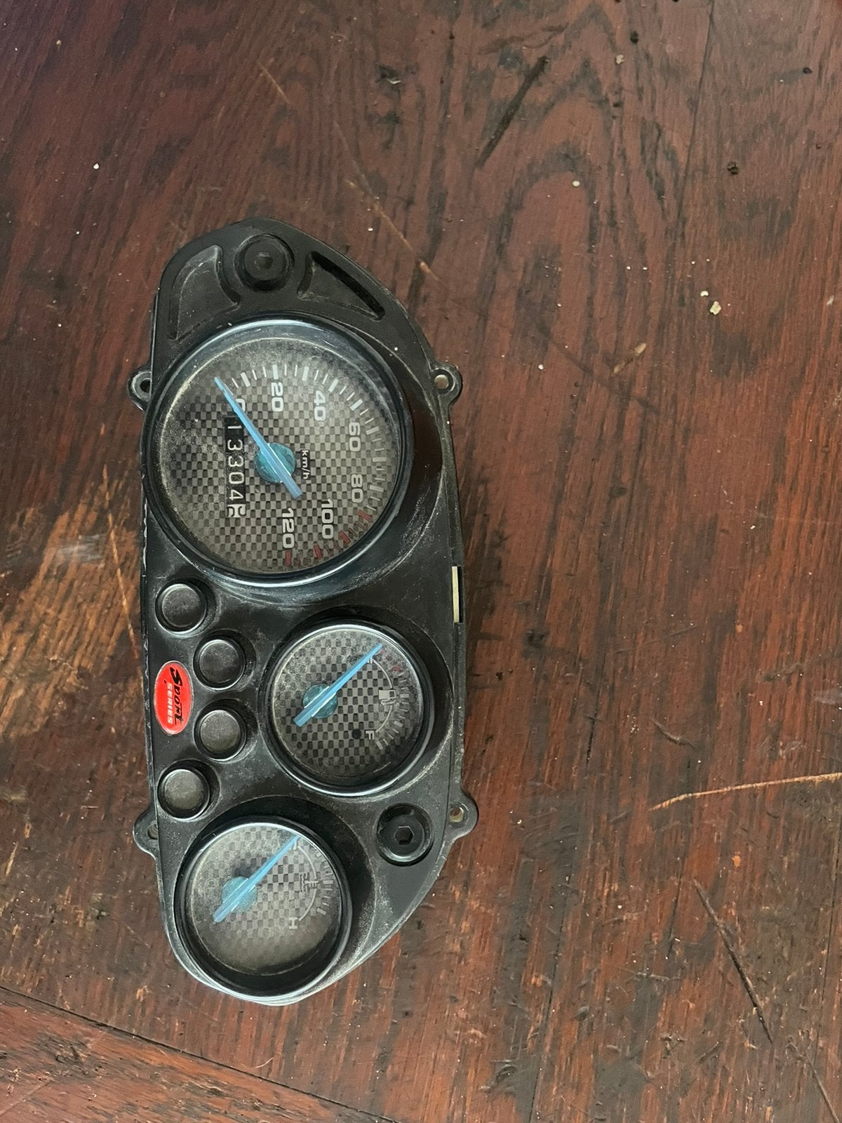 piaggio nrg kilometer teller, Ophalen