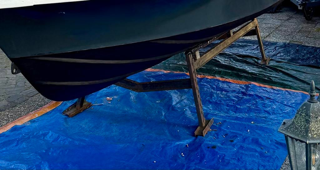 Demonteerbare stalen bok voor boot, Watersport en Boten, Ophalen, Gebruikt, Onderhoud en Reparatie