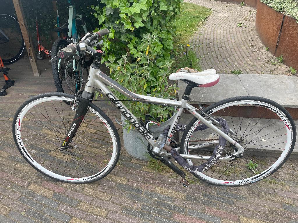Canondale CX Speed Sportieve Damesfiets, Gebruikt, Velgrem, Versnellingen, Minder dan 47 cm