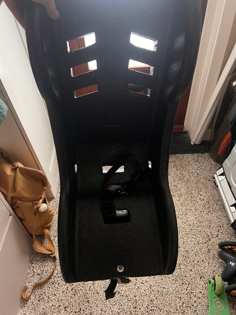 Babyschaal bakfiets, Ophalen, Gebruikt, 0 t/m 10 kg, Achterzitje