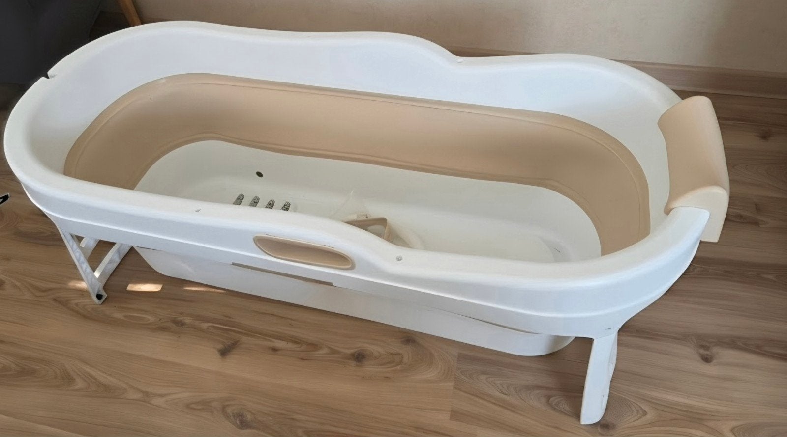 Hello Bath opvouwbaar bad - Nieuw beige, Ophalen, Nieuw, Overige typen