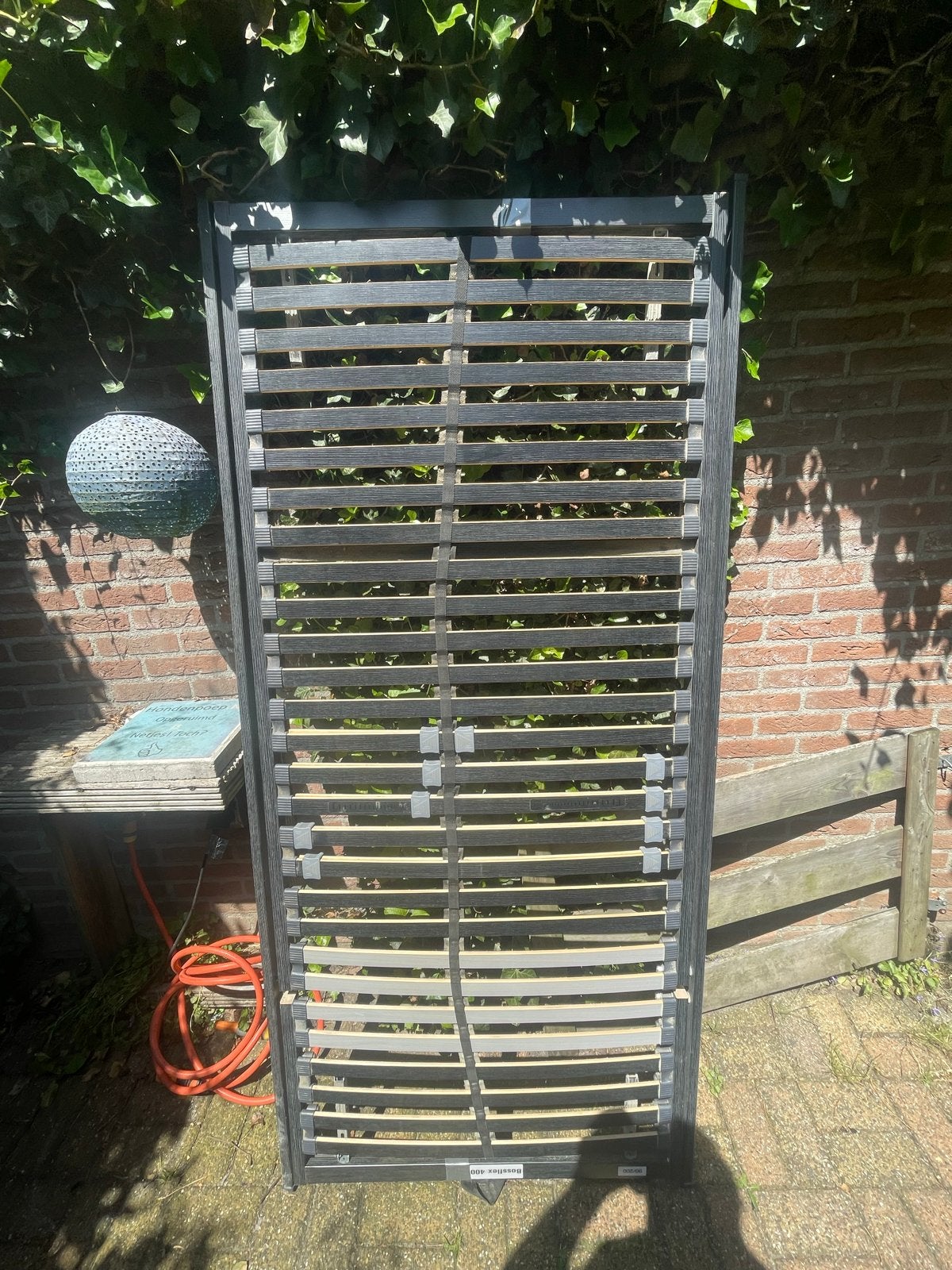 Bossflex 400 lattenbodem 90x200 cm, Ophalen, 90 cm, Eenpersoons, Zo goed als nieuw